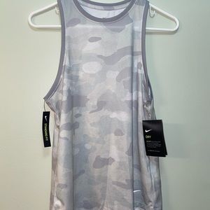 NEW W TAGS Nike Camo Dri Fit Tank